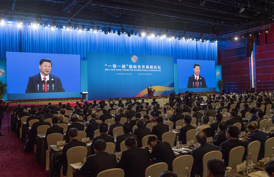 (BRF)CHINA-BEIJING-XI JINPING-BELT AND ROAD FORUM-KEYNOTE SPEECH(CN)