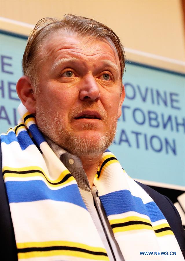 (SP)BOSNIA AND HERZEGOVINA-SARAJEVO-SOCCER-HEAD COACH-PROSINECKI