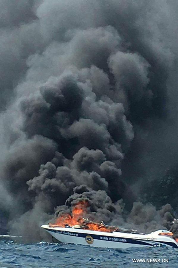 THAILAND-PHI-PHI ISLANDS-SPEEDBOAT EXPLOSION