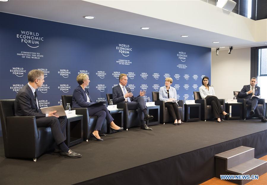 SWITZERLAND-GENEVA-WORLD ECONOMIC FORUM-PRESS CONFERENCE