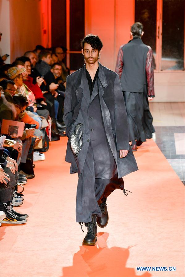 FRANCE-PARIS-MEN'S FASHION WEEK-YOSHI YAMAMOTO