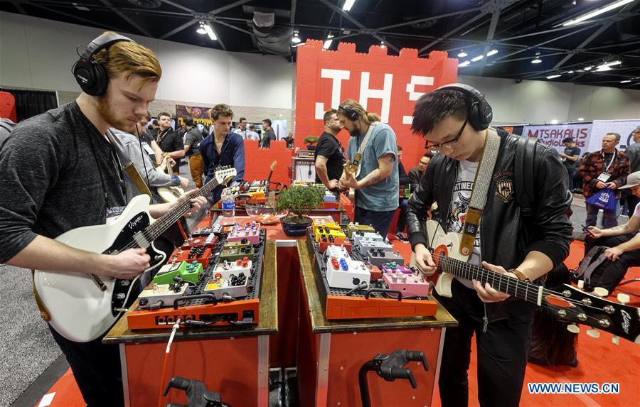 U.S.-ANAHEIM-2018 NAMM SHOW