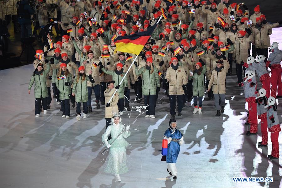 (SP)OLY-SOUTH KOREA-PYEONGCHANG-OPENING CEREMONY