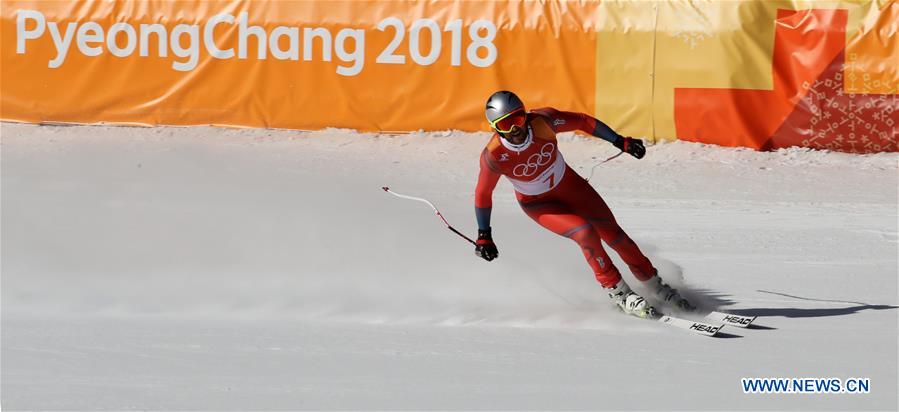 (SP)OLY-SOUTH KOREA-PYEONGCHANG-ALPINE SKIING-MEN'S DOWNHILL