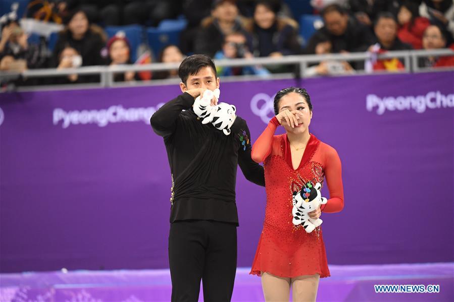 (SP)OLY-SOUTH KOREA-PYEONGCHANG-FIGURE SKATING-PAIR SKATING FREE SKATING