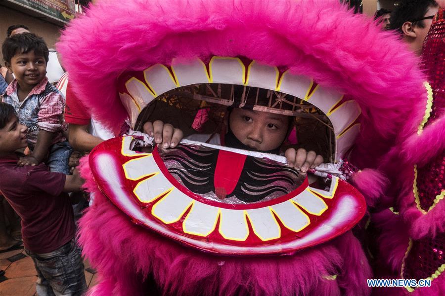 INDIA-KOLKATA-CHINESE LUNAR NEW YEAR-CELEBRATION