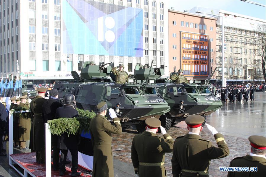 ESTONIA-TALLINN-INDEPENDENCE-CENTENNIAL DAY-CELEBRATIONS