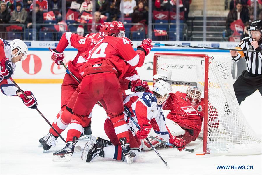 (SP)RUSSIA-MOSCOW-KHL-PLAYOFFS-SPARTAK VS CSKA