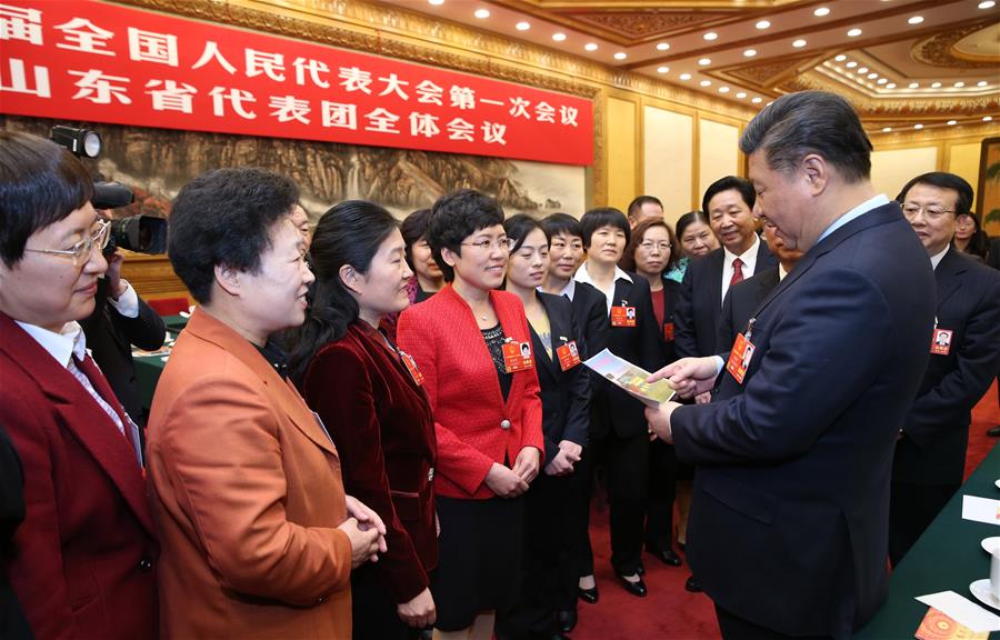 (TWO SESSIONS)CHINA-BEIJING-XI JINPING-NPC-PANEL DISCUSSION (CN)