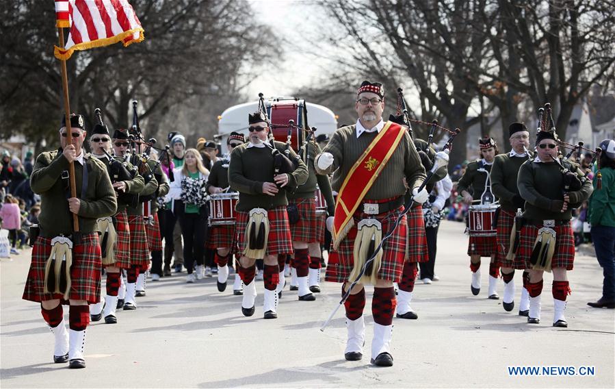 U.S.-CHICAGO-ST. PATRICK'S DAY-PARADE