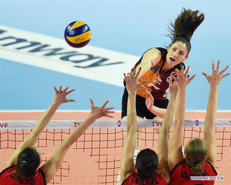 (SP)TURKEY-ISTANBUL-VOLLEYBALL-TURKISH WOMEN LEAGUE-SEMI FINAL-GALATASARAY VS VAKIFBANK