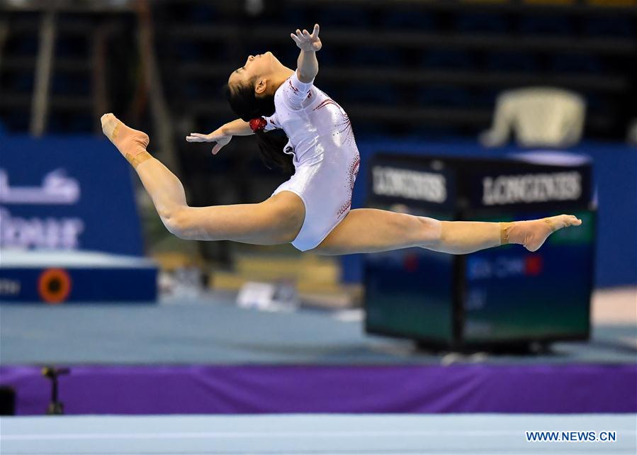 (SP)QATAR-DOHA-GYMNASTICS-WORLD CUP