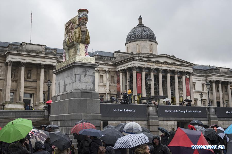 BRITAIN-LONDON-FOURTH PLINTH-NEW WORK