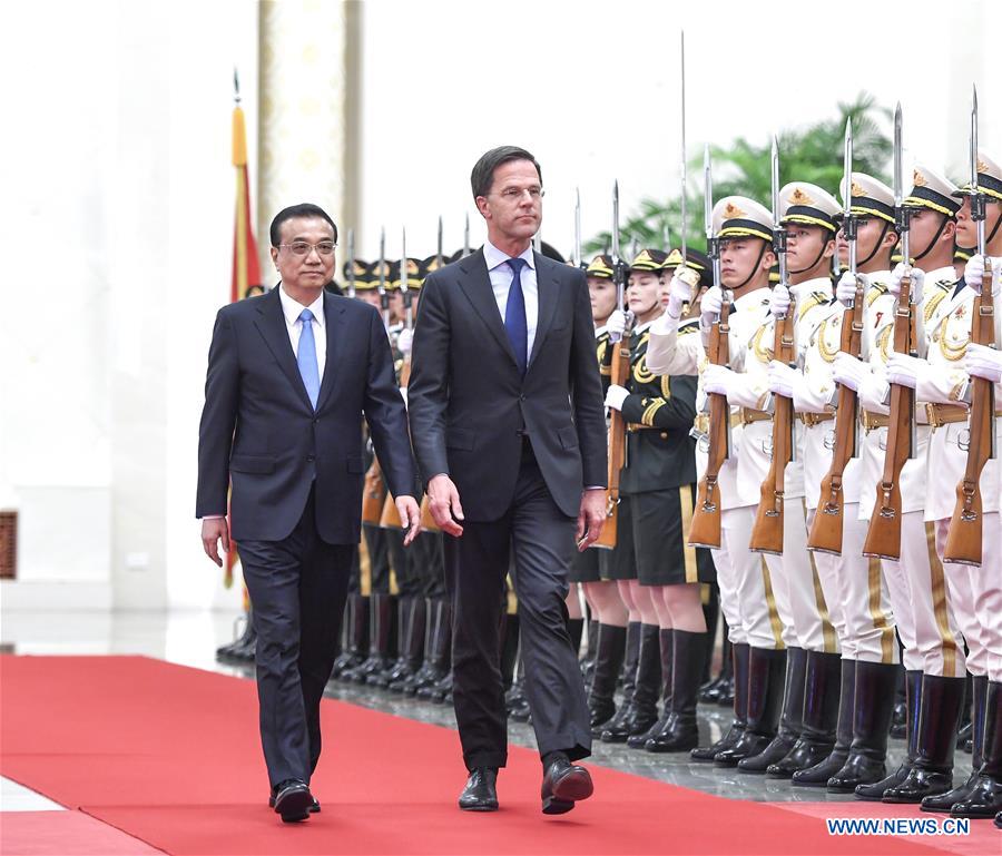 CHINA-BEIJING-LI KEQIANG-THE NETHERLANDS-TALKS (CN)