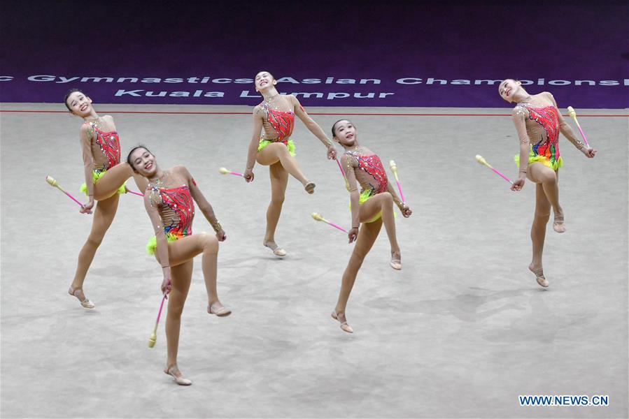 (SP)MALAYSIA-KUALA LUMPUR-RHYTHMIC GYMNASTICS ASIAN CHAMPIONSHIPS