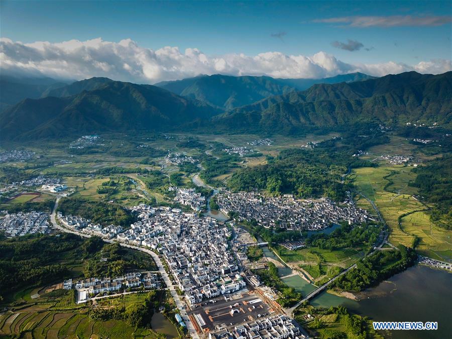 CHINA-ANHUI-VILLAGES-AERIAL VIEW(CN)