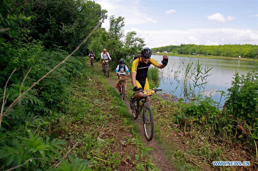 (SP)ROMANIA-BUCHAREST-CYCLING-PRIMA EVADARE