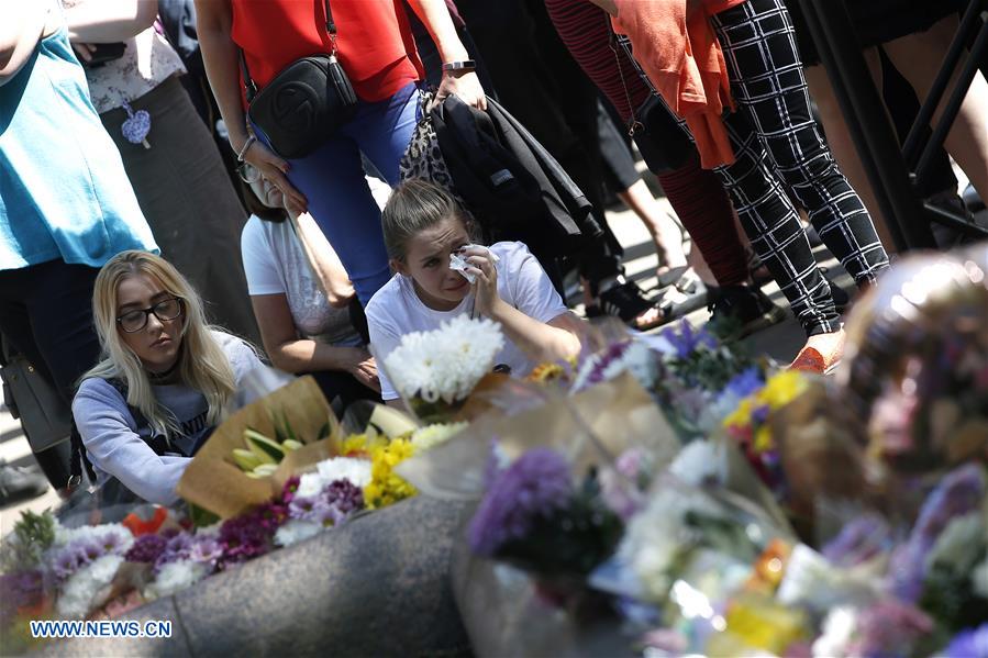 BRITAIN-MANCHESTER-TERROR ATTACK-ANNIVERSARY-COMMEMORATION