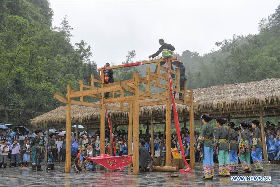 CHINA-HUNAN-MIAO ETHNIC GROUP-CELEBRATION (CN)