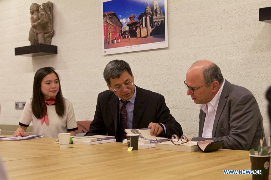 THE NETHERLANDS-THE HAGUE-CHINA'S TIBETAN SCHOLAR DELEGATION