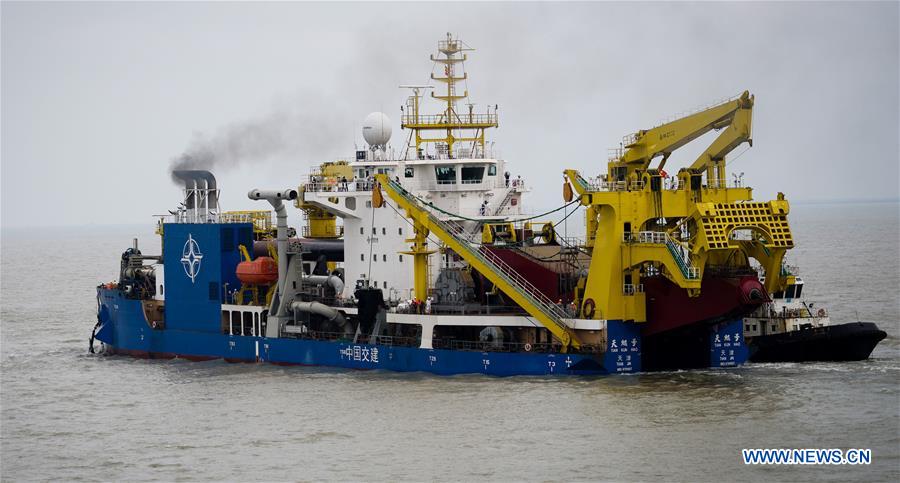 CHINA-JIANGSU-QIDONG-DREDGING VESSEL (CN)