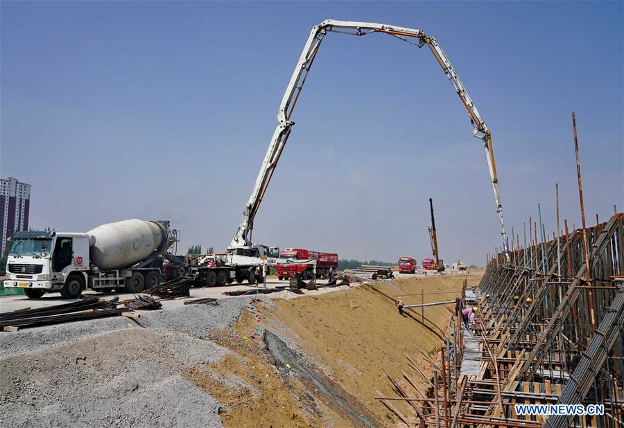 CHINA-HEBEI-BEIJING-ZHANGJIAKOU HIGH-SPEED RAILWAY-CONSTRUCTION (CN)