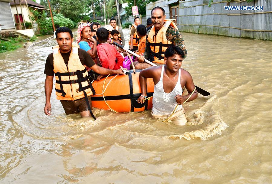 INDIA-TRIPURA-FLOOD