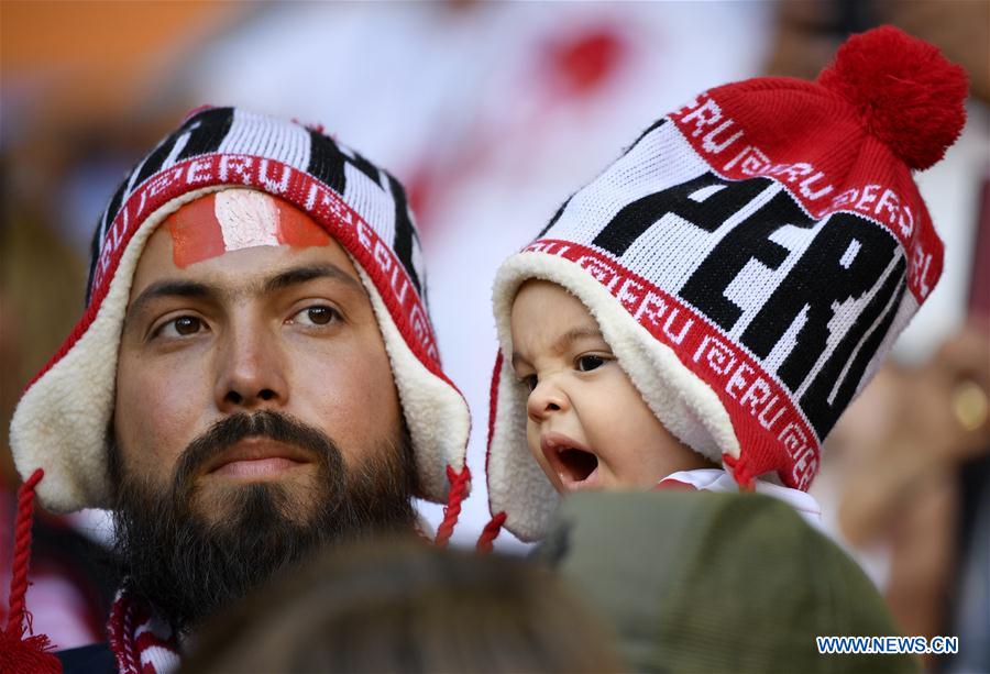 (SP)RUSSIA-SARANSK-2018 WORLD CUP-GROUP C-PERU VS DENMARK