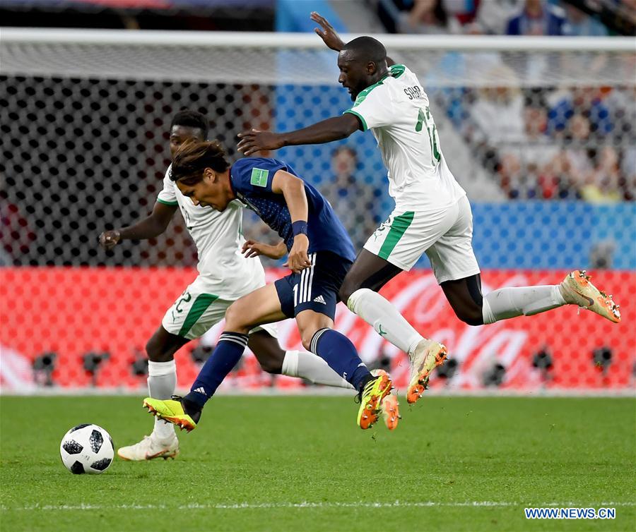 (SP)RUSSIA-YEKATERINBURG-2018 WORLD CUP-GROUP H-JAPAN VS SENEGAL