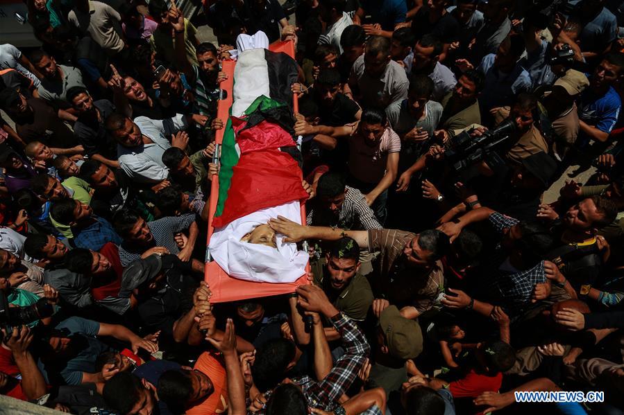 MIDEAST-GAZA-FUNERAL