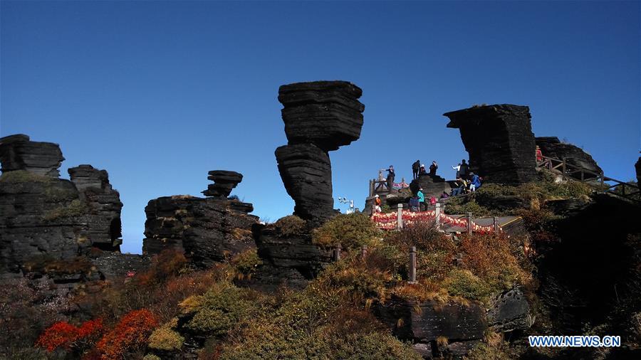 #CHINA-GUIZHOU-MOUNT FANJINGSHAN-WORLD HERITAGE (CN*)