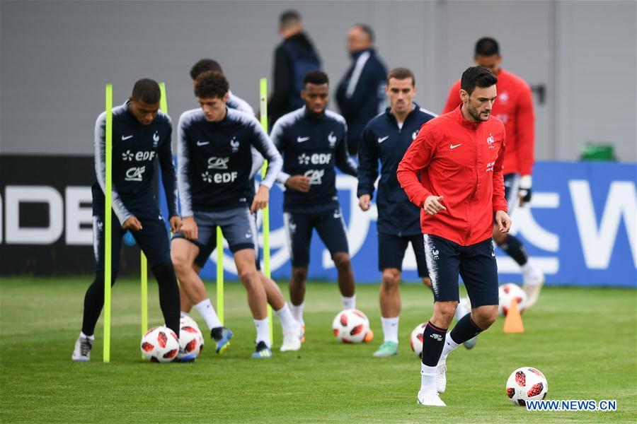 (SP)RUSSIA-MOSCOW-2018 WORLD CUP-FRANCE-TRAINING