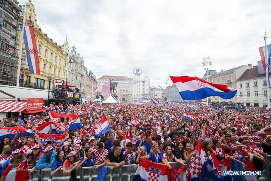 (SP)CROATIA-ZAGREB-FIFA WORLD CUP-FANS