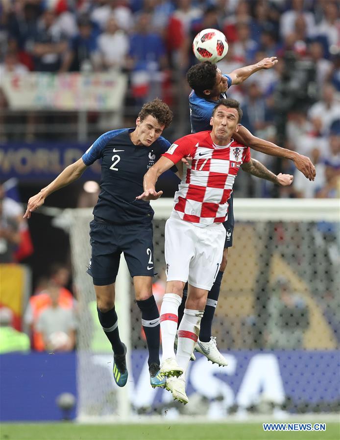 (SP)RUSSIA-MOSCOW-2018 WORLD CUP-FINAL-FRANCE VS CROATIA