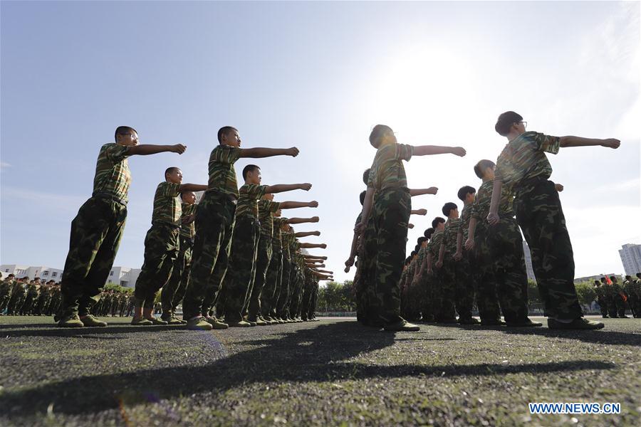 CHINA-HEBEI-SCHOOL-MILITARY TRAINING (CN)