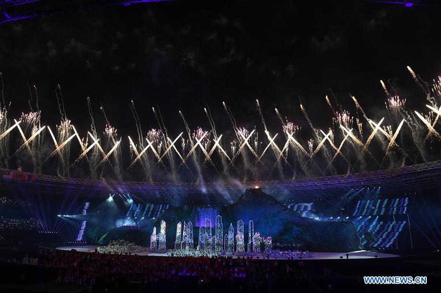 (SP)INDONESIA-JAKARTA-ASIAN GAMES-OPENING CEREMONY