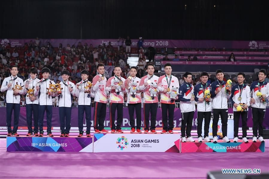 (SP)INDONESIA-JAKARTA-ASIAN GAMES-ARTISTIC GYMNASTICS