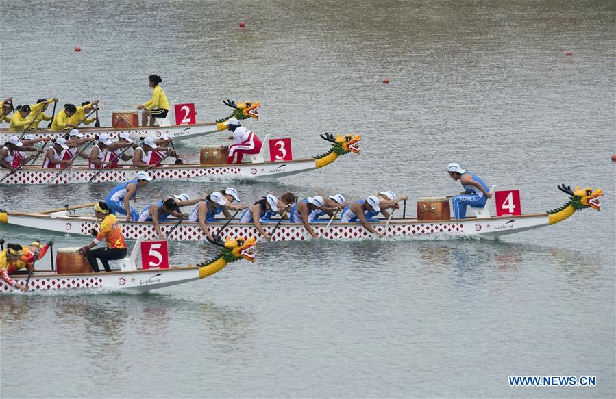 (SP)INDONESIA-PALEMBANG-ASIAN GAMES-WOMEN’S CANOE TBR 500M-FINAL