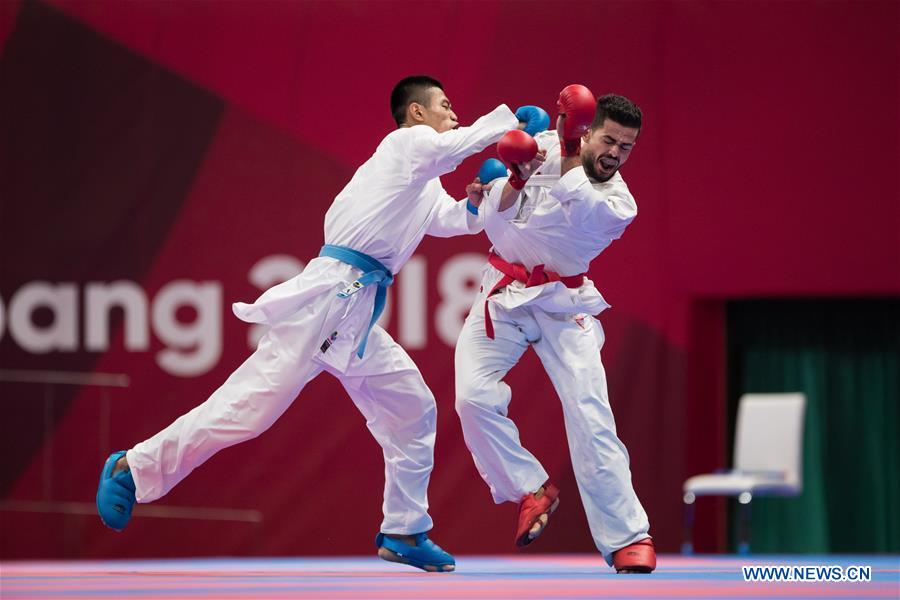 (SP)INDONESIA-JAKARTA-ASIAN GAMES-KARATE-MEN'S -84KG