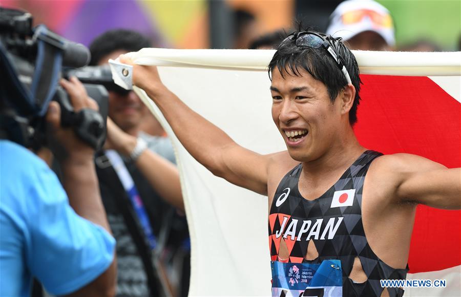 (SP)INDONESIA-JAKARTA-ASIAN GAMES-ATHLETICS-RACE WALK