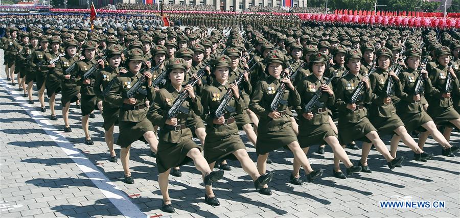 DPRK-PYONGYANG-70TH ANNIVERSARY-PARADE