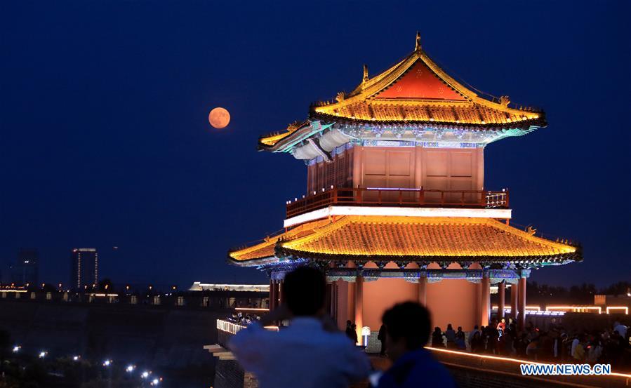 #CHINA-HEBEI-ZHENGDING-NIGHT VIEW (CN)