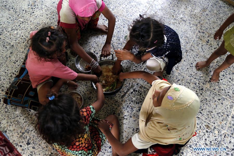 YEMEN-HODEIDAH-DISPLACED PEOPLE