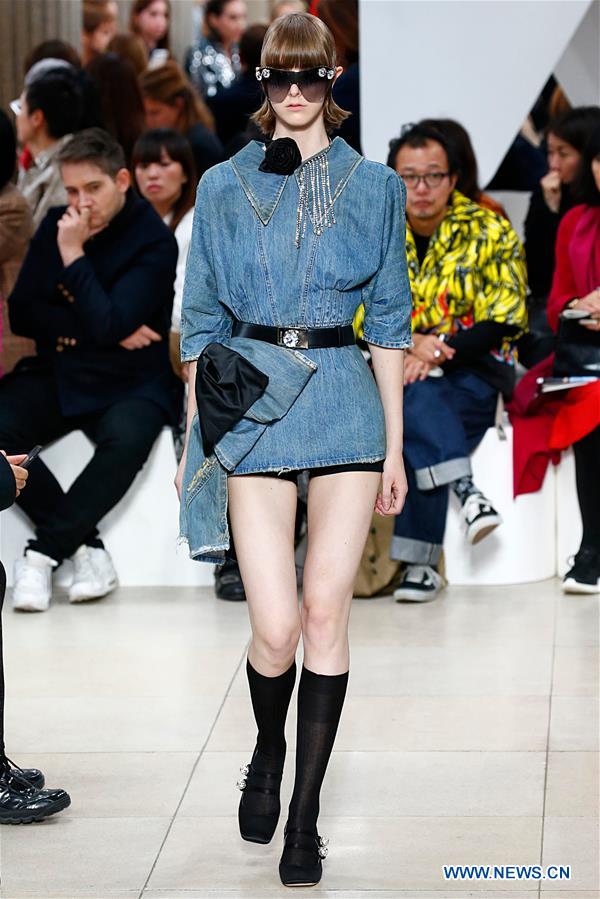 FRANCE-PARIS-FASHION WEEK-MIU MIU