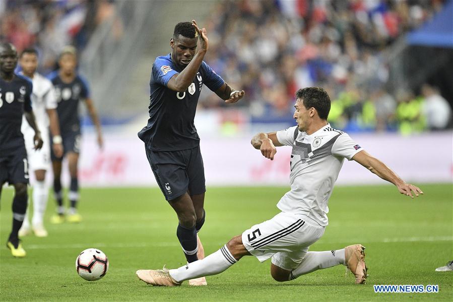 (SP)FRANCE-SAINT-DENIS-SOCCER-UEFA-NATIONS LEAGUE-FRANCE VS GERMANY