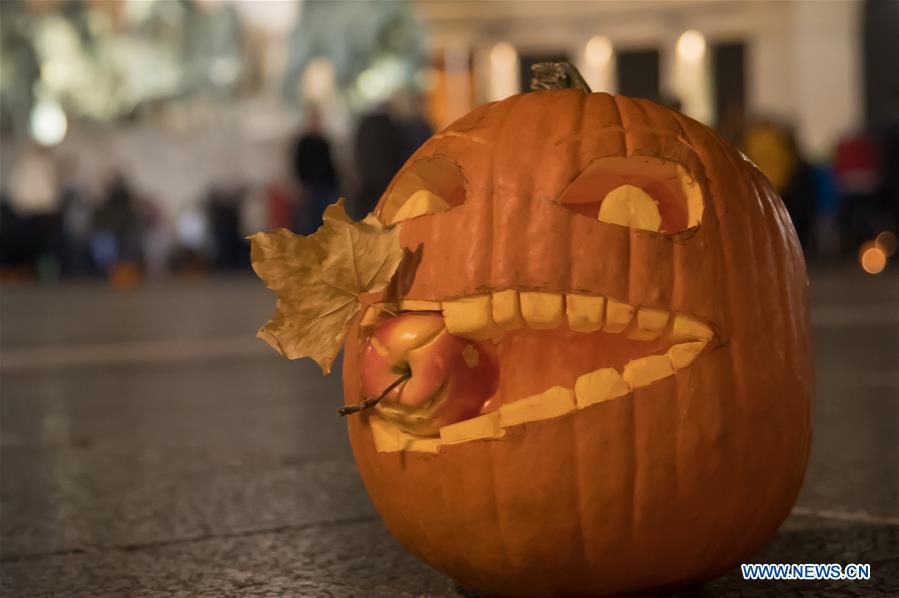 HUNGARY-BUDAPEST-HALLOWEEN PUMPKIN FESTIVAL