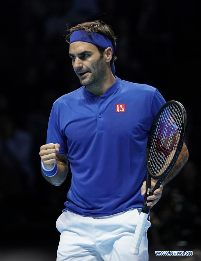 (SP)BRITAIN-LONDON-TENNIS-ATP WORLD TOUR FINALS-DAY 5 