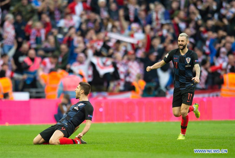 (SP)BRITAIN-LONDON-FOOTBALL-UEFA NATIONS LEAGUE-ENGLAND VS CROATIA