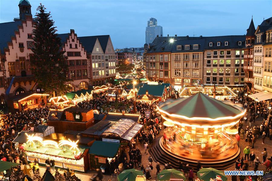 GERMANY-FRANKFURT-CHRISTMAS MARKET