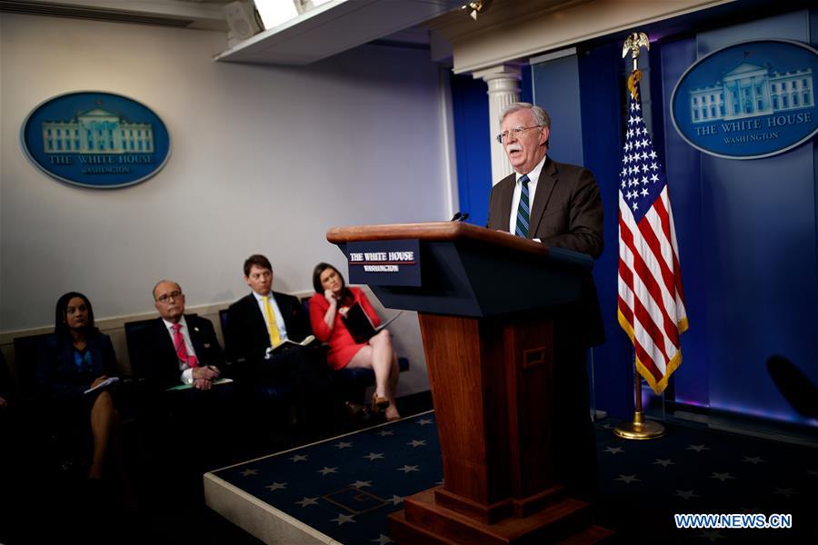 U.S.-WASHINGTON D.C.-JOHN BOLTON-PRESS BRIEFING-G20 SUMMIT